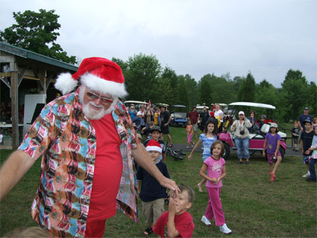 Christmas In July - Santa's Arrival